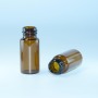 10ml Flat Base Amber Glass Sample Vials with Screw Thread